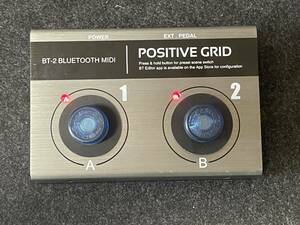【正規輸入品】 Positive Grid BT-2 Bluetooth MIDI フットコントローラー PGBT2 中古