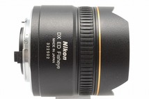 [美品] Nikon AF FISHEYE NIKKOR 10.5mm f2.8G ED DX #11681_画像7