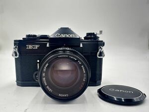 ＃235　Canon　キャノン　フィルムカメラ　EF　ブラック　FD　50mm 1:1.4 JAPAN