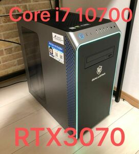 GALLERIA XA7C-R37 RTX3070搭載 ネフライトコラボモデル　ゲーミングPCデスクトップ