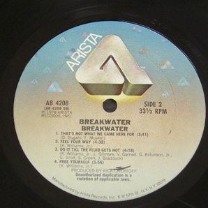 Breakwater/BREAKWATER/1978年盤/USAオリジナル盤/AB 4208/ 試聴検査済みの画像4