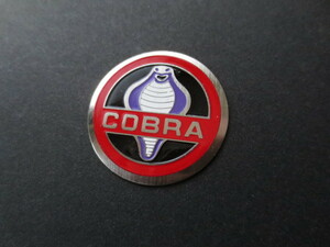 1960 period AC Cobra emblem badge *AC COBRA*she ruby Cobra 427*ere Noah * Daytona coupe * Carol she ruby 