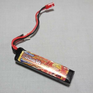 OPTION NO.1 電動ハンドガン用 リポバッテリー 7.4V 560mAh ①