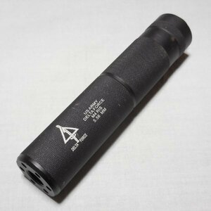  aluminium DELTA FORCE silencer total length 156mm/ outer diameter 32mm 14mm reverse screw correspondence 