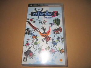 PSP 即決　「PATAPON 3 　パタポン3」　