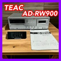 TEAC ティアック AD-RW900 CDレコーダー/カセットデッキ_画像1
