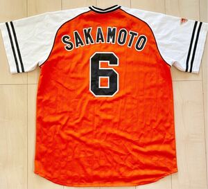 美品　読売ジャイアンツ　巨人　坂本勇人　SAKAMOTO　創設　80周年記念　ユニフォーム　メンズ　フリーサイズ　一球製　プロ野球