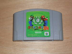  Nintendo 64 cassette Mario Golf 64 operation verification settled 