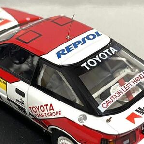 hpi 1/43 トヨタ セリカ GT-Four (ST165) No.1 J.カンクネン/J.ピロネン 1989 WRCラリーオーストラリア 総合優勝 Marlboroの画像9