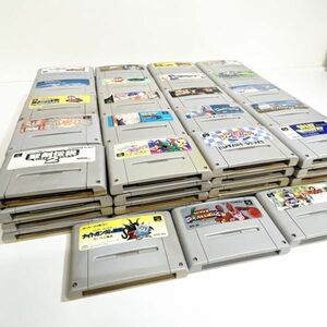 【1円スタート】スーパーファミコン ソフト 大量８３本セット　動作未確認　まとめ　【ジャンク品】