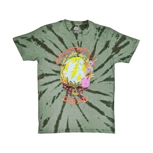 Grateful Dead バンドTシャツ グレイトフル・デッド Forest Dead GREEN Dip-Dye XL