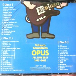 ◆山下達郎 CD OPUS ALLTIME BEST 1975-2012 通常盤 3枚組 レンタル落 中古品◆の画像2