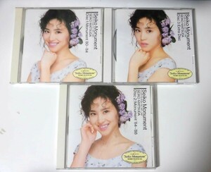◆松田聖子 限定CD Seiko Monument All Single Hits 1980-1988 2CD+8cmCD 当時物旧規格中古品 訳アリ格安◆
