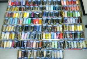  Oncoming generation sewing-cotton * Ace hyper 80 count * each color 1 pcs 200 color 200ps.@A-1