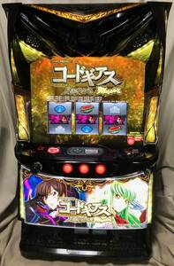 スマスロ　L コードギアス復活のルルーシュ ZS【サミー】（遊技可能アダプター・バイブON/OFFスイッチ取付済）スロット実機 家庭用電源対応