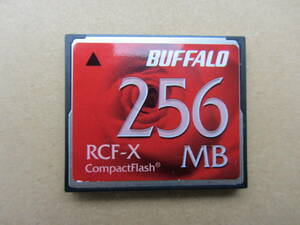 ★【チェック済/正常品】【中古】Buffalo CFカード RCF-X 256MB★