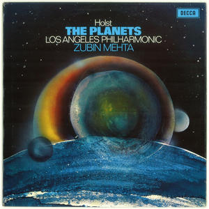 英Decca SXL6529　ホルスト「惑星」　メータ　ロサンジェルス・フィル
