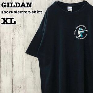 ギルダン US アメリカ古着 スポーツ 医療系 両面プリント 半袖Tシャツ XL