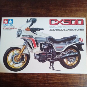 小鹿タミヤ　初版　プラモデル 1/12 ホンダ　CX500ターボ　未組立　オートバイシリーズ HONDA TAMIYA