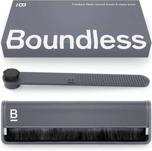 Boundless Audioレコードクリーナー - 2点セットのレコードクリーナーセットにはレコード用ブラシ＆レコード針クリーナ