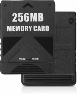 ブラック(256MB) PS2メモリーカード 256MB L'QECTED プレステ2メモリーカード 大容量 プレイステーション２