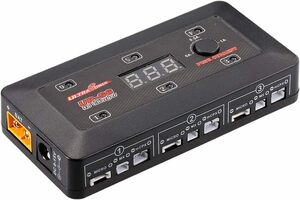 6本用 ULTRAPOWER ドローン 充電器 ワルケラ リポバッテリー 充電器 【1S Lipo/LiHV Micro/MX/m