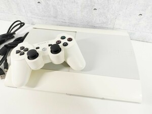 通電確認済み【Play Station 3 250GB クラシックホワイト CECH-4000B】 コントローラー付属 SONY ソニー DVDソフトおまけ ゲーム機