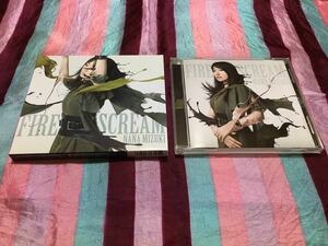 水樹奈々 FIRE SCREAM / No Rain, No Rainbow初回製造盤 特殊パッケージ仕様「戦姫絶唱シンフォギア XD UNLIMITED」新主題歌