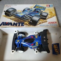 タミヤ レーサーミニ四駆シリーズNo.14 アバンテJr. AVANTE JUNIOR TAMIYA　パーツ類あり　ジャンク品　L10-31_画像2