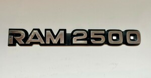 RAM2500 エンブレム ラム バン ワゴン ダッジ ラム DODGE ピックアップ 純正 エンブレム リア 部品