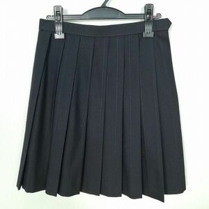 1 иен школьная юбка большой размер зима предмет w72- длина 52 полоса средний . средняя школа плиссировать школьная форма форма женщина б/у IN6053