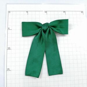 1 jpy school ribbon is nek tone green used uniform school uniform sailor suit blaser woman LC0525 VI