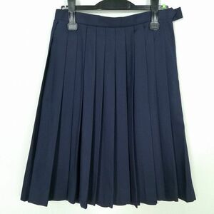 1 иен школьная юбка зима предмет w66- длина 60 темно-синий средний . средняя школа плиссировать школьная форма форма женщина б/у IN6306