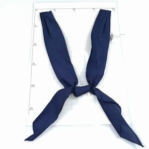 1 jpy school ribbon is nek tone navy blue used uniform school uniform sailor suit blaser woman LC0540 VI