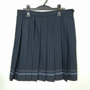 1 иен школьная юбка большой размер зима предмет w80- длина 56 полоса средний . средняя школа плиссировать школьная форма форма женщина б/у IN6455