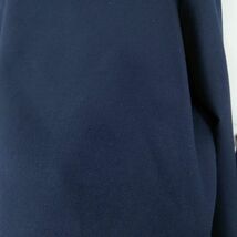 1円 ジャケット スカート 上下2点セット 大きいサイズ 冬物 女子 学生服 中学 高校 紺 制服 中古 ランクC NA3505_画像4