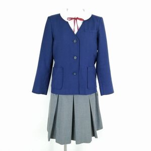 1 иен eaton юбка шнур Thai верх и низ 4 позиций комплект зима предмет женщина школьная форма средний . средняя школа темно-синий форма б/у разряд B NA5973