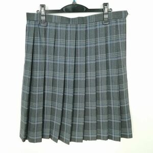 1 иен школьная юбка большой размер зима предмет w78- длина 59 проверка средний . средняя школа плиссировать школьная форма форма женщина б/у IN7332