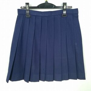 1 иен школьная юбка зима предмет w69- длина 47 цветок темно-синий средний . средняя школа плиссировать школьная форма форма женщина б/у IN6964