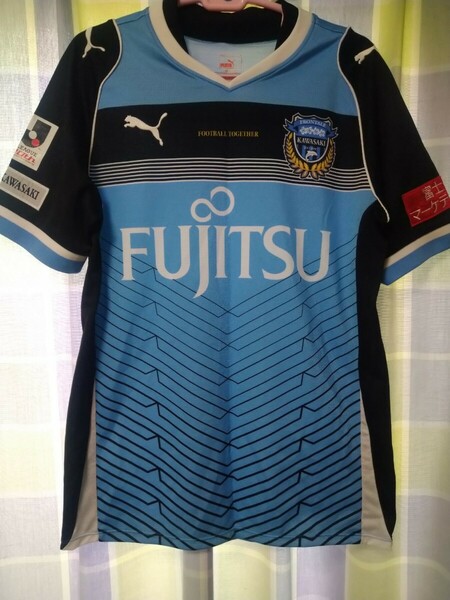 良品　川崎フロンターレ　2013シーズンユニフォーム　　Ｊリーグ　PUMA　富士通　FUJITSU