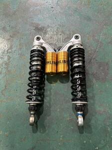  Ohlins suspension genuine article that time thing Zephyr 400 cbx400f cbr400f old car Marshall Cibie rear suspension shock absorber pastel load warutsu opportunity 
