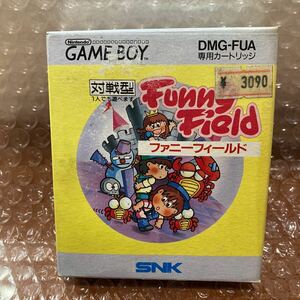 未使用【ファニーフィールド】GB gb 任天堂　Nintendo ゲームボーイ　GAME BOY デッドストック　在庫品　説明書折れシワ有り　動作未確認