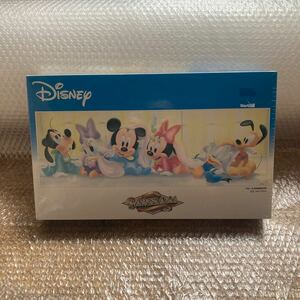  unused [ jigsaw puzzle ] Disney character panorama baby ... ....size34×102cm Mickey minnie ton yo-