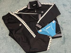  Arena arena jersey M size top and bottom set used * beautiful goods 