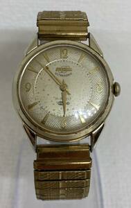 [8465] работа товар enikaENICAR Ultra Sonic ULTRASONIC мужские наручные часы 21 камень Gold циферблат античный 