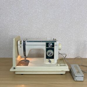 JANOME ジャノメ EXCEL エクセル MODEL 811 アンティークミシン レトロミシン 手工芸 ハンドクラフト 裁縫道具 裁縫 ペダル付き 5 カ 5791の画像1