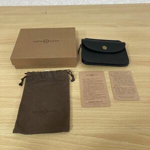 ARTS&CRAFTS ELBAMATT ACC L-ZIP PURSE BLACK アーツアンドクラフツ レザー メンズ カードケース 小銭入れ 財布 5 サ ス 17