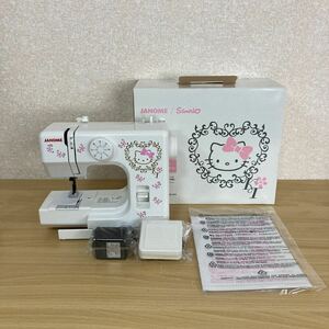 JANOME Janome KT-35 SANRIO Sanrio Hello Kitty электрический швейная машина ручная работа рукоделие швейные инструменты шитье не использовался товар с коробкой 5ka5832