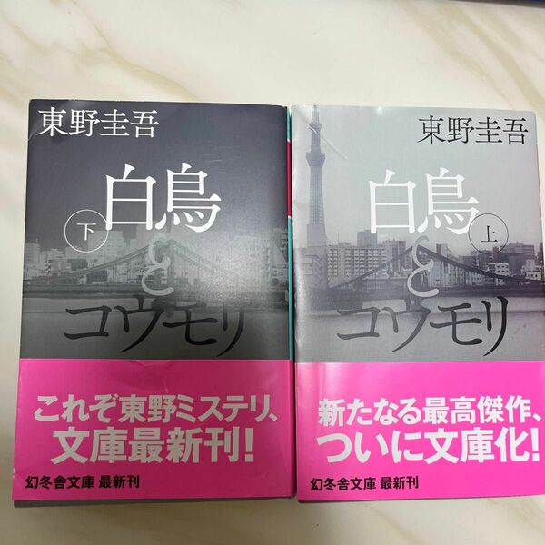 白鳥とコウモリ 東野圭吾 上下巻セット