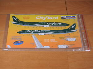 SKYLINEDECALS 1/144 B737-400/800 CITY BIRD デカール